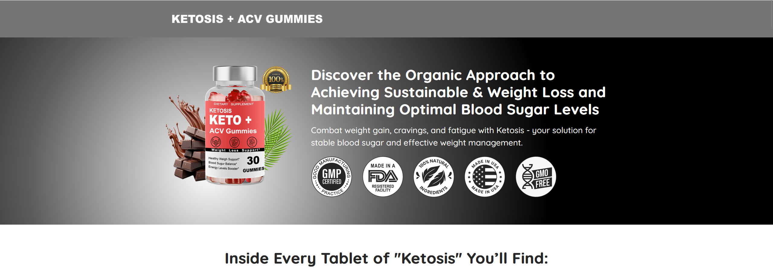 Ketosis + ACV Gummies